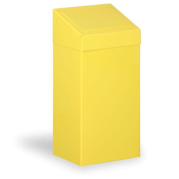 Kovona Metallmülleimer für sortierten abfall, 45 l, gelb