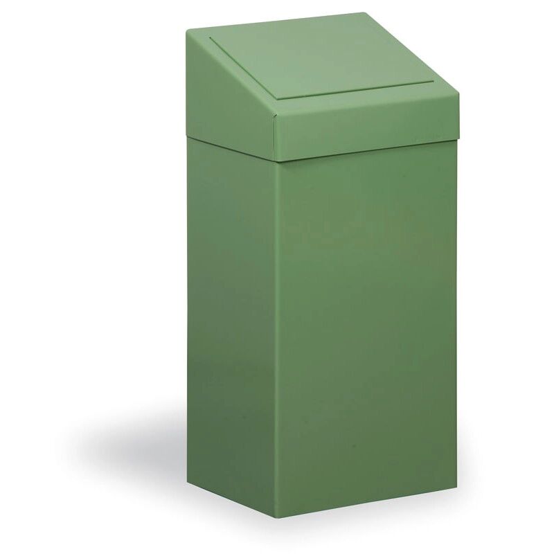 Kovona Metallmülleimer für sortierten abfall, 45 l, grün