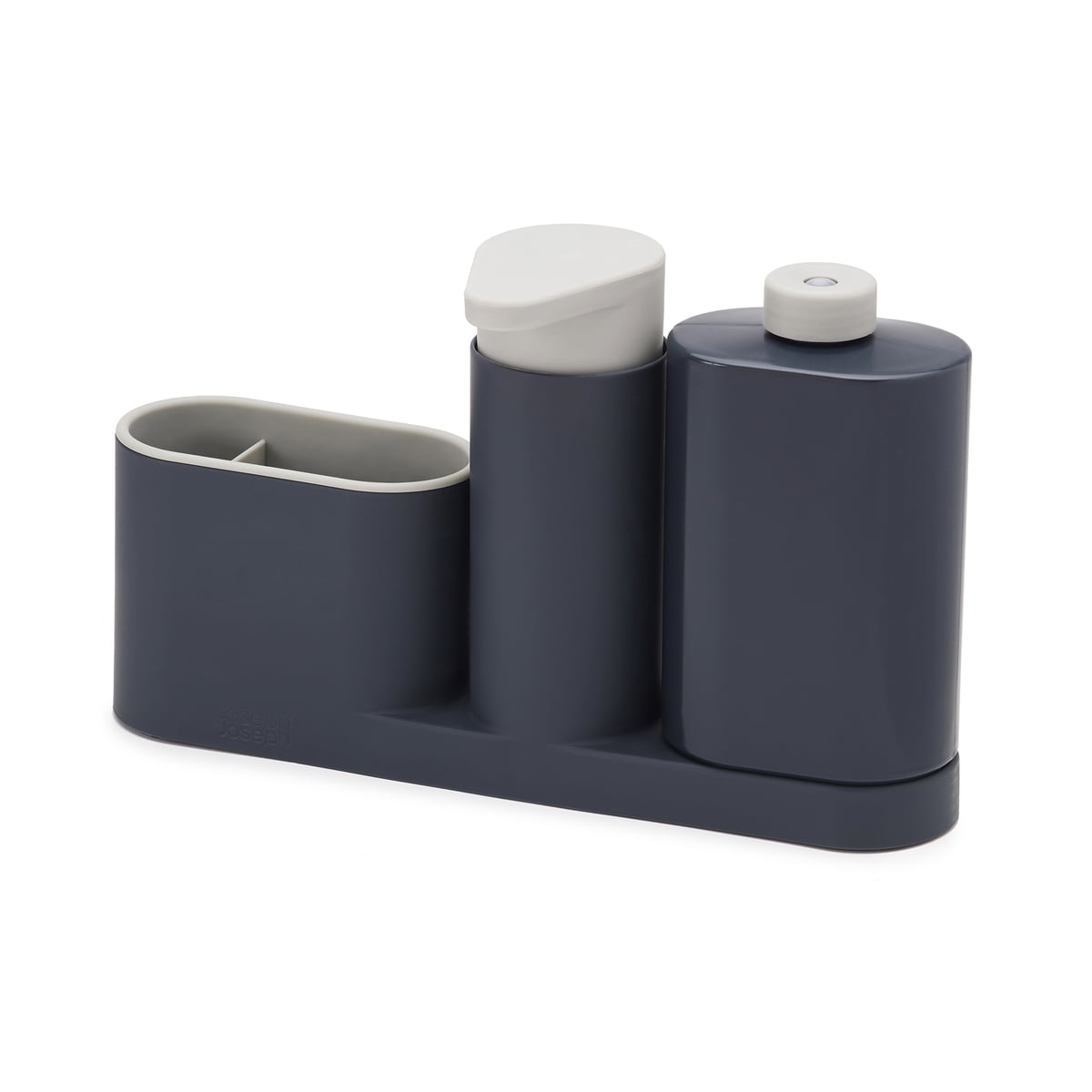 Joseph Joseph - SinkBase Plus Spülbecken-Reinigungs-Set, 3-tlg., grau