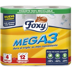 Toiletpapir Foxy Mega3