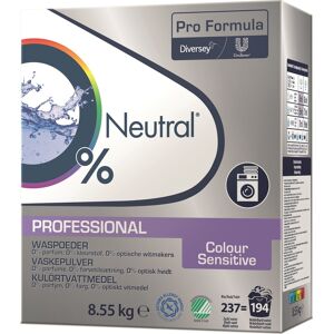 Neutral Pro Vaskepulver Colour Sensitive, 8,55 Kg