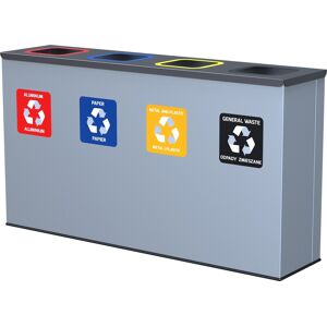 No-Name Eco Station Til Affaldssortering, 4 Sækkeholdere