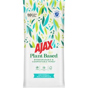 Ajax Wipes   Universal   Plantebaseret   50 Wipes