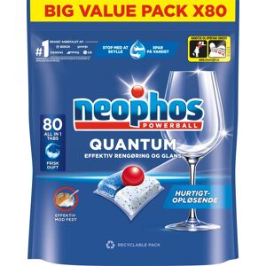 Neophos Quantum Opvasketabs, 80 Tabs