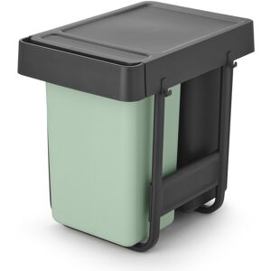 Brabantia Sort&go,; Built-In, 2x15 L, Grå/grøn