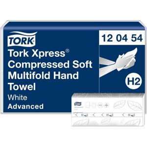 Tork H2 Xpress Compressed Adv. Håndklædeark 12 Pk