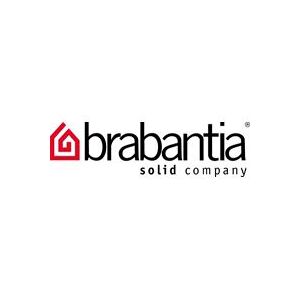 Brabantia vasketøjskurv 55 ltr. mørkegrå / hvid