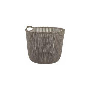 Curver Knit , 30 L, Rektangulær, Plast, Brun, 395 mm, 380 mm