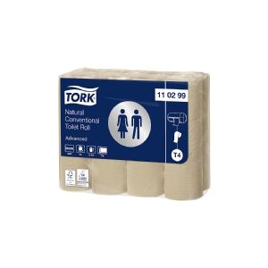 Toiletpapir Tork T4 Advanced 2-lags Natur - (24 ruller)
