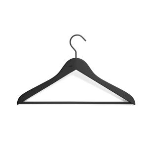 Hay Soft Coat Hangers w/Bar 4 stk. - Slim Black