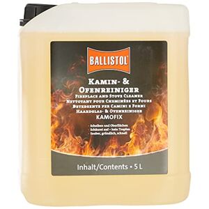 BALLISTOL 25405 Fireplace Cleaner / Oven Cleaner 5L Canister Foam Cleaning for Fireplace Panes, Oven Windows, Oven