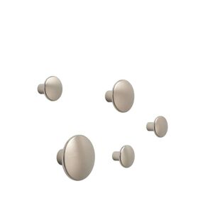 Muuto - Dots Metal Set of 5 Taupe