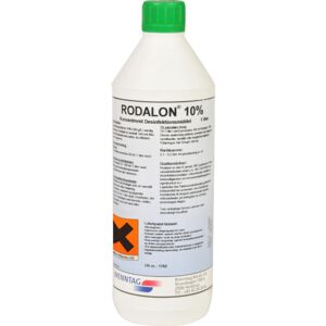 Rodalon Rengøring 10%, Desinfektion, 1000 Ml.