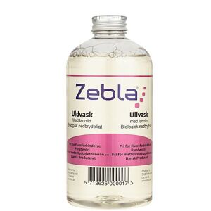 Zebla Uldvaskemiddel - 500 Ml - Zebla - Onesize - Plejeprodukter