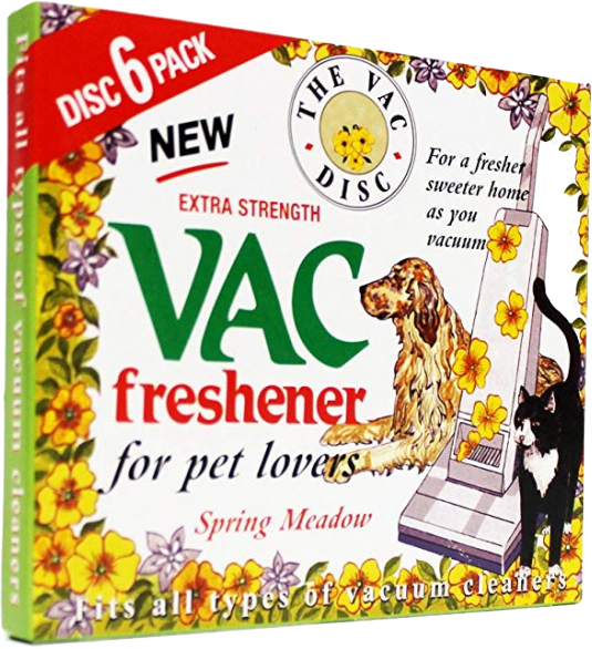 Pet Lovers Extra Strength Vac Freshener Spring Meadow 6 stk Air Freshener