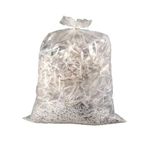 kaiserkraft Bolsas para cubos de basura, PEAD, 15 µm, 30 l, A x H 480 x 750 mm, transparente, UE 500 unid.