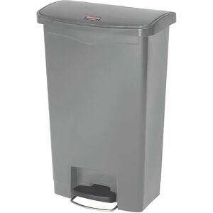 Rubbermaid Colector de residuos con pedal SLIM JIM®, capacidad 50 l, A x H x P 456 x 719 x 292 mm, gris