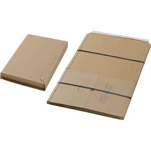 eurokraft basic Embalaje universal y para libros, UE 50 unid., dimensiones interiores L x A 455 x 320 mm