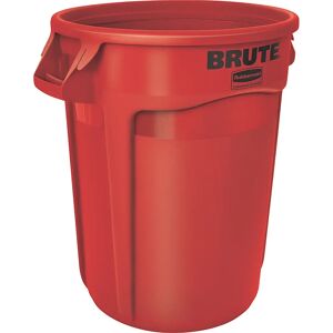 Rubbermaid Contenedor universal BRUTE®, redondo, capacidad 121 l, rojo