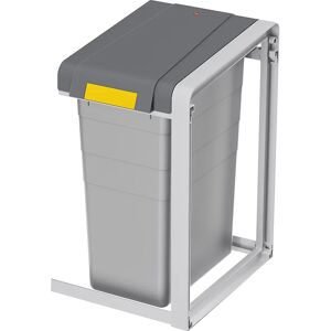 Hailo Sistema modular de recipientes para separar materiales ProfiLine, ecológico y flexible, capacidad 1 x 38 l, A x H x P 355 x 560 x 395 mm, ampliación