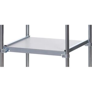 HelgeNyberg Repisa con soportes, L x A 360 x 420 mm, gris, a partir de 5 unid.