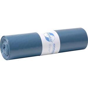Deiss Bolsas de basura estándar, PEBD, 120 l, grosor del material 60 µm, azul