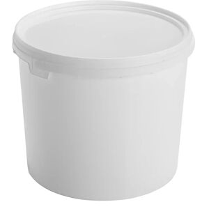 eurokraft basic Cubo con tapa, apto para alimentos, a partir de 10 unid., capacidad 5 l