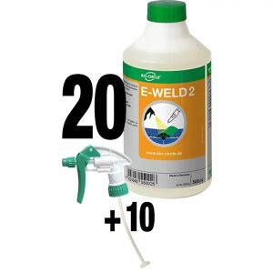 Bio-Circle Spray de protección para la soldadura E-WELD 2, UE 20 unid. + 10 pulverizadores, adecuado para chapas gruesas