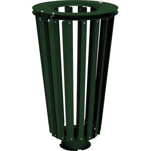 PROCITY Papelera LOFOTEN, capacidad 80 l, verde