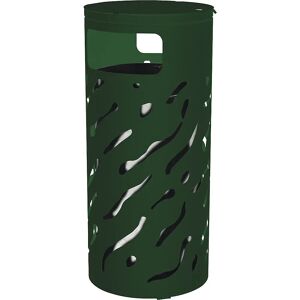 PROCITY Recipiente de residuos para exteriores VENEDIG, capacidad 80 l, con cubo interior, verde