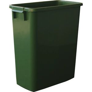 kaiserkraft Recipiente multiusos, capacidad 60 l, LxAxH 555 x 280 x 590 mm, verde