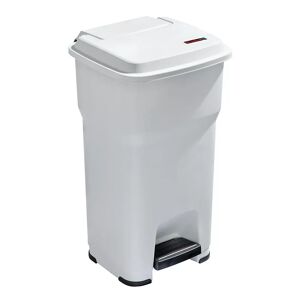 rothopro Colectores de residuos con pedal HERA, capacidad 60 l, A x H x P 390 x 690 x 390 mm, blanco