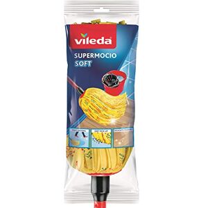 vidaXL Cubo para fregona con escurridor y ruedas PP amarillo 20 L