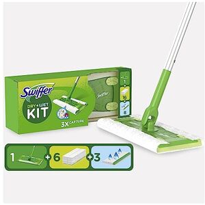 Swiffer Mopa Limpiador En Seco Y Húmedo Kit Básico Para Limpiar