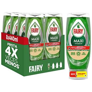 Fairy Ultra Lavavajillas a Mano, Óptimo Poder Antigrasa, 820 ml