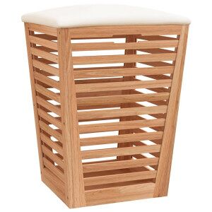 vidaXL Taburete De Baño Madera Maciza De Nogal 40.5x40.5x56 Cm