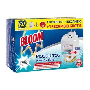 Bloom Insecticida Mosquitos Eléctrico + Recambio 2uds