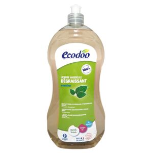 Ecodoo Lavavajillas líquido concentrado ultra desengrasante Senteur Menthe (1 litro)