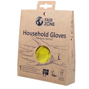 Fair Squared Guantes de hogar de látex - talla L