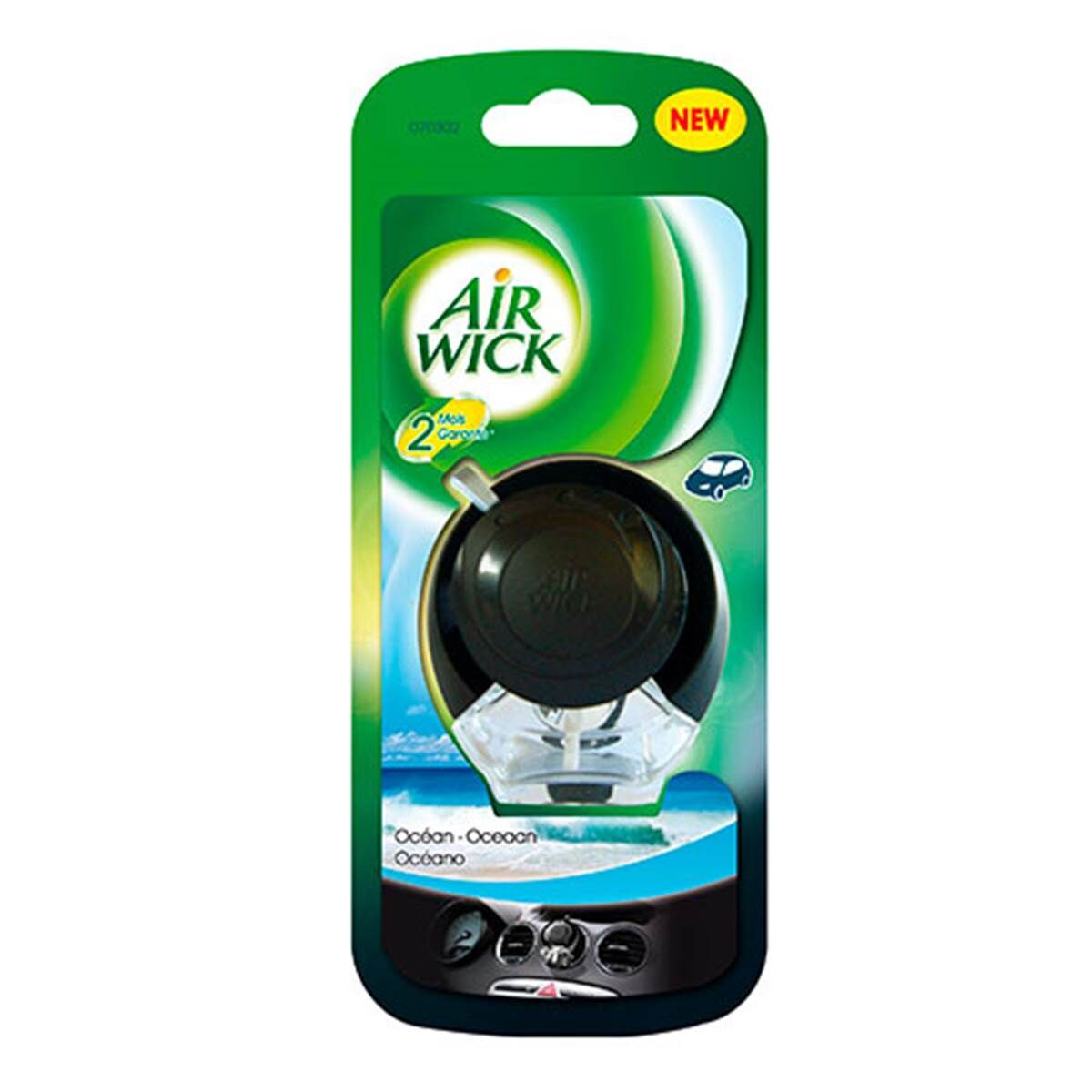 AIRWICK Ambientador coche rejilla Air Wick Atlántida 6 ml