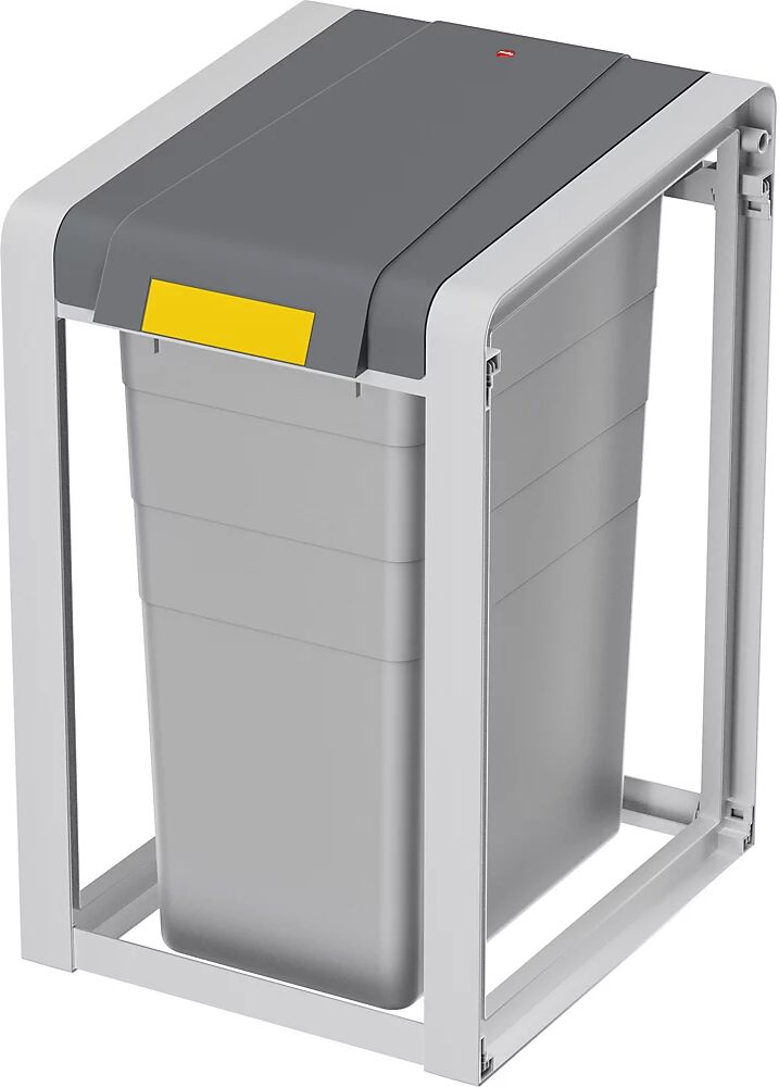 Hailo Sistema modular de recipientes para separar materiales ProfiLine, ecológico y flexible, capacidad 1 x 38 l, A x H x P 350 x 560 x 395 mm, módulo básico