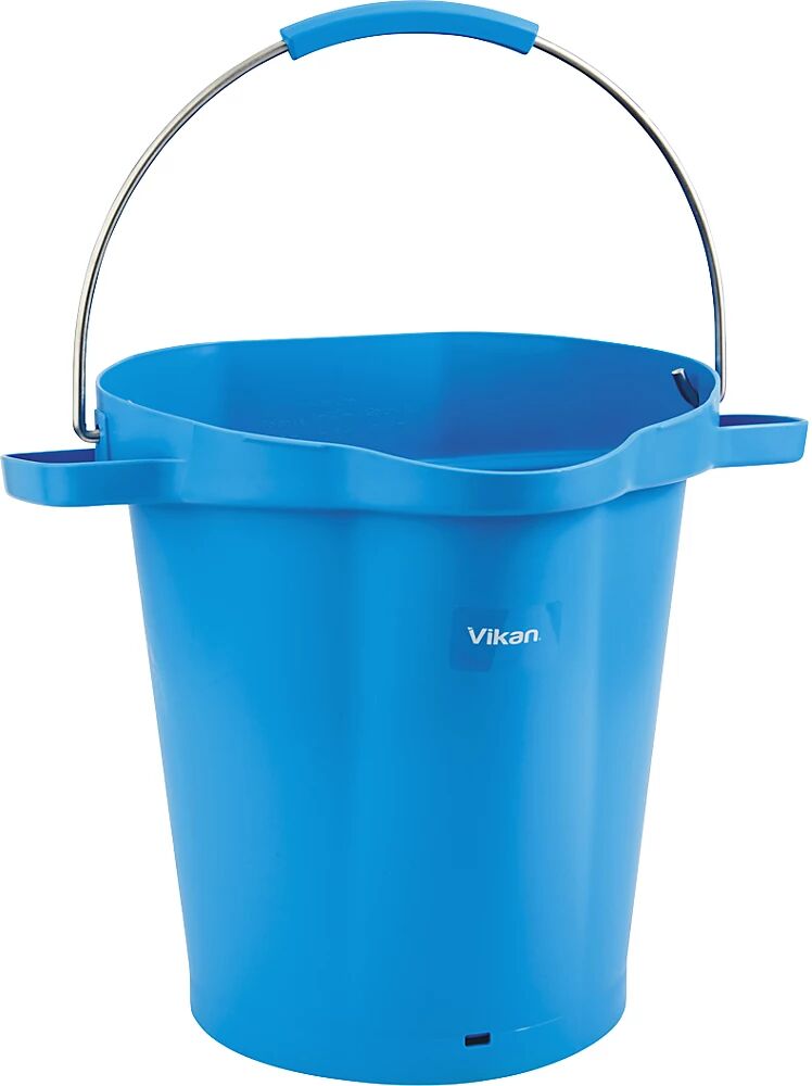 Vikan Cubo, apto para alimentos, capacidad 20 l, UE 5 unid., azul