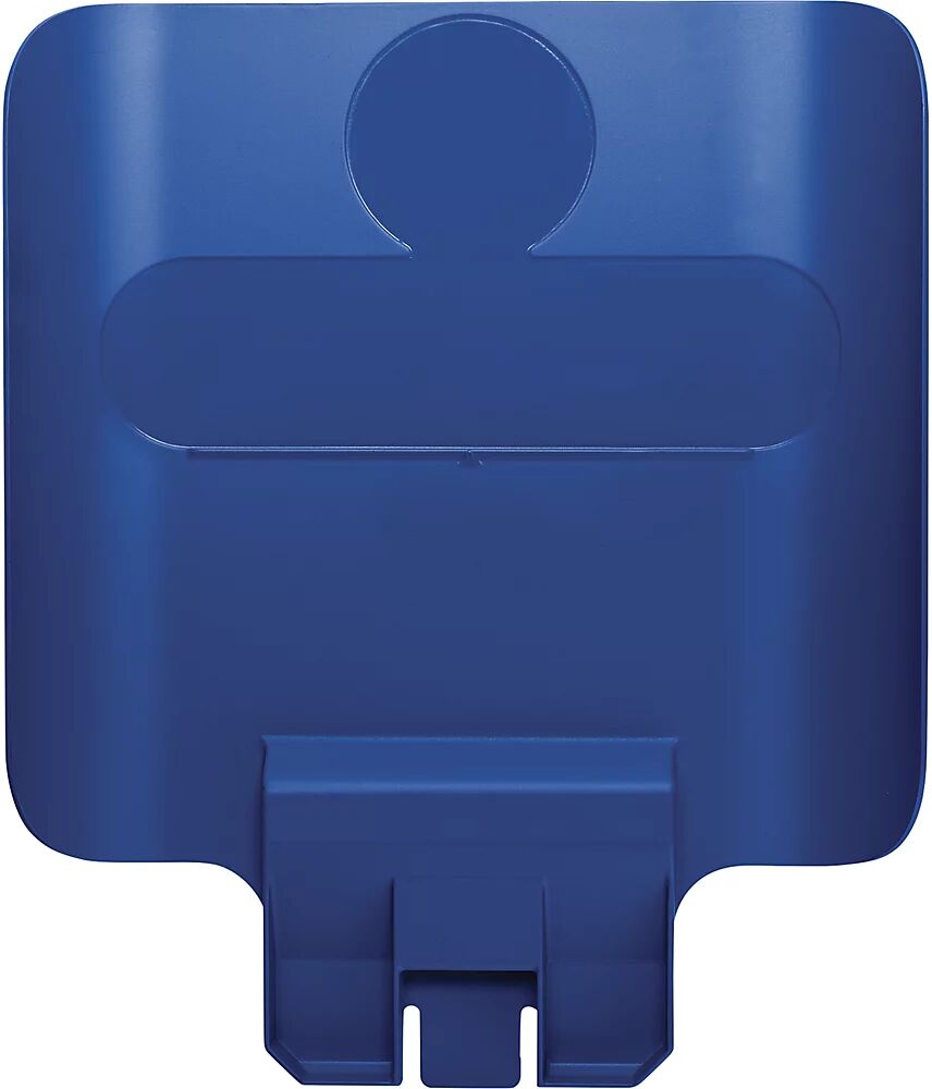 Rubbermaid Placa indicativa, H x A x P 298,45 x 44,45 x 361,95 mm, azul