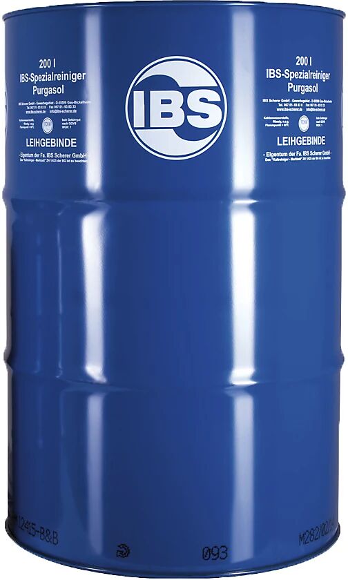 IBS Scherer Producto de limpieza especial PURGASOL, para manchas de aceite y grasa, contenido 200 l