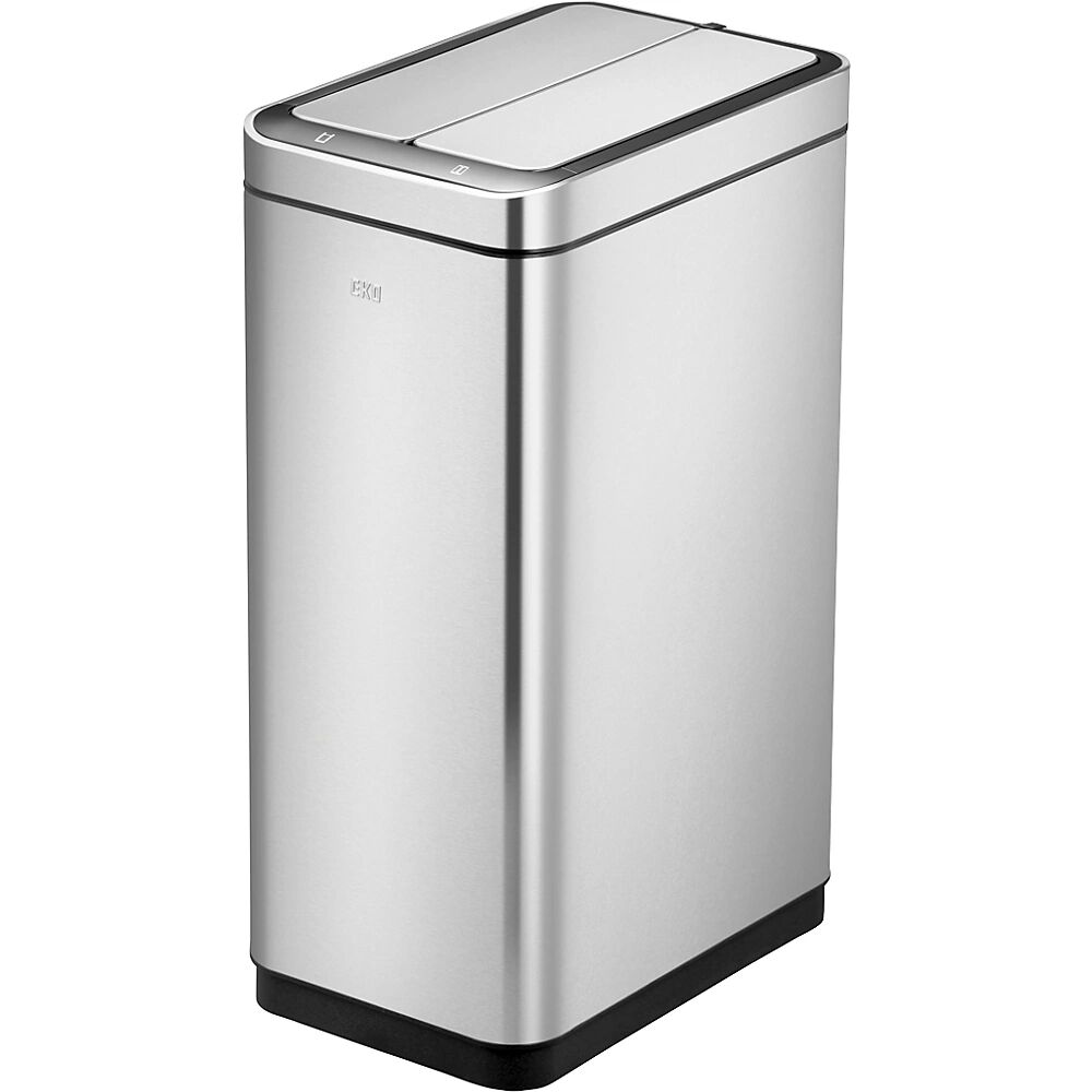 EKO Papelera con sensor Deluxe, capacidad 30 l, A x H x P 290 x 670 x 415 mm, acero inoxidable