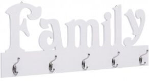 vidaXL Perchero De Pared Family 74x29.5 Cm