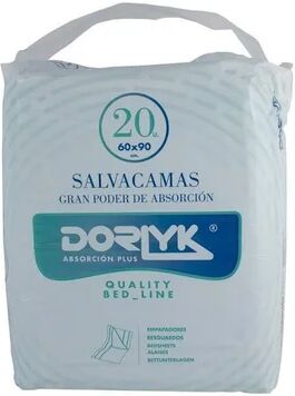 DISTRIBUCIONES FELIU Dorlyk Protector Absorbente 60x90 20 Unidades