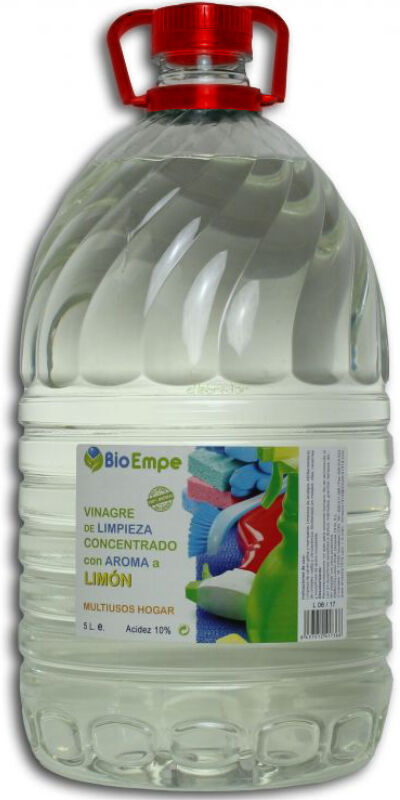 BioEmpe Vinagre de limpieza concentrado con aroma a limón (5 litros)