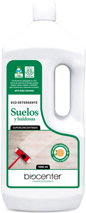 Biocenter Eco detergente para suelo y baldosas (1 litro)