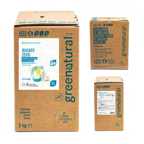 Greenatural Detergente líquido eco concentrado Zero (5 Kg.)